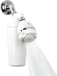 Aquasana AQ-4100豪华淋浴水过滤器，可调节喷头:最适合修复脱发