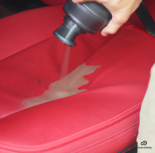 如何去除织物汽车座椅上的水渍