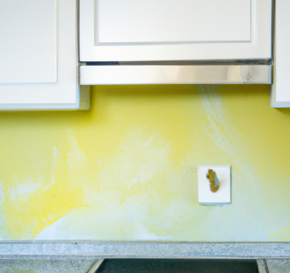 厨房中的温色油漆