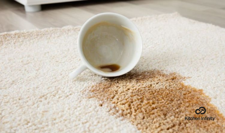 您如何从地毯上清除咖啡污渍