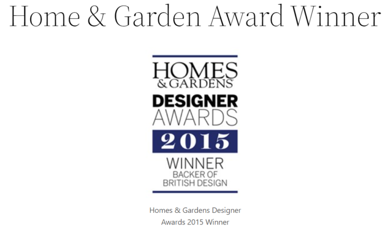 家庭和花园设计师奖奖得主2015