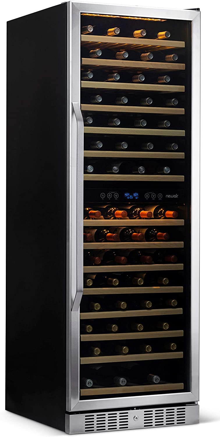 NewAir 24英寸葡萄酒冷却器冰箱，大型160